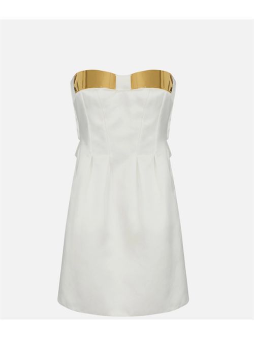 DUCHESSE MINI DRESS ELISABETTA FRANCHI | AB94962E2360 avorio